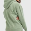 Seafoam Green Oversized Hoodie Back