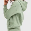 Seafoam Green Oversized Pullover Hoodie