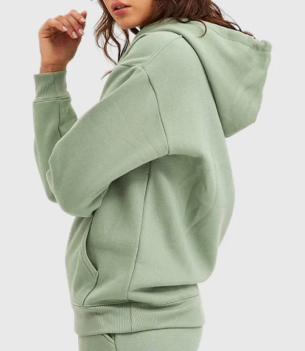 Seafoam Green Oversized Pullover Hoodie