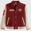 49ers Abercrombie Varsity Jacket