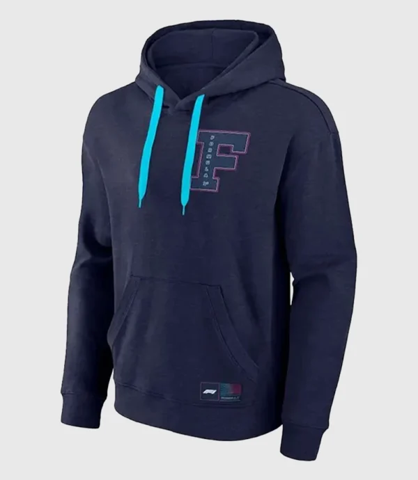 2024 F1 Neon Nights Pullover Hoodie Blue