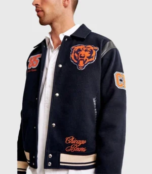 Abercrombie Chicago Bears Varsity Jacket