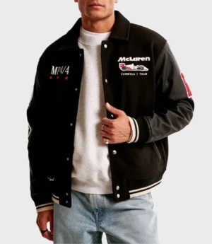 Abercrombie McLaren Formula 1 Team Varsity Jacket