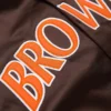 HOMAGE X Starter Cleveland Browns Arch Satin Varsity Jacket