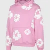 Denim Tears Cotton Wreath Pink Hoodie