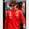 Ferrari Frand Prix F1 Team Charles Leclerc Red Hoodie