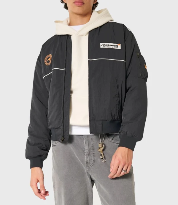 Hollister McLaren Formula 1 Team Black Jacket