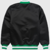 HOMAGE x Starter Eagles Blackout Satin Black Bomber Varsity Jacket