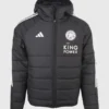 King Power Leicester City Puffer Black Jacket