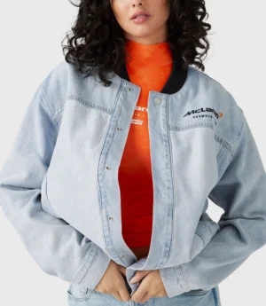 Levi's x McLaren Racing Track Trucker Bomber Jacket