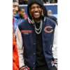 Chicago Bears Lil Durk Varsity Jacket For Sale