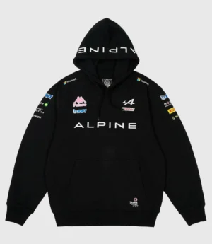 Unisex Palace x Kappa Alpine Hoodie Black