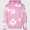 Denim Tears Cotton Wreath Hoodie Pink