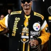 Pittsburgh Steelers Snoop Dogg’s Black And Yellow Varsity Jacket