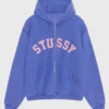 Men And Women Stussy Faded Graphic Hoodie