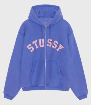 Men And Women Stussy Faded Graphic Hoodie