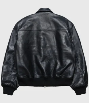 Stussy Leather Flight Jacket