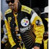 Sunday Night Football Snoop Dogg’s Pittsburgh Steelers Varsity Jacket