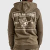 Unisex True Religion Big-T Full-Zip Hoodie For Sale