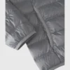 EA7 Emporio Armani Grey Puffer Down Jacket