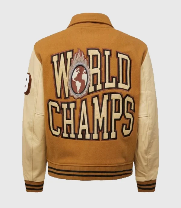 Homme Femme World Champs Varsity Letterman Jacket