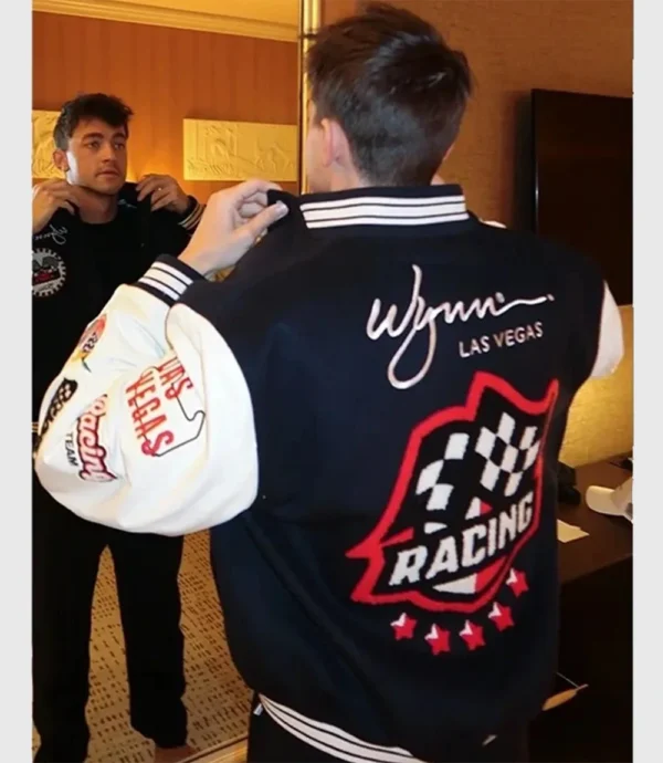 Jeff Hamilton Wynn Las Vegas Racing Varsity Jacket