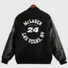 2024 McLaren Racing Las Vegas Wool Varsity Bomber Jacket