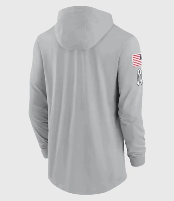 Chicago Bears Salute to Service 2024 Hoodie