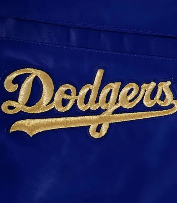 Los Angeles Dodgers 2024 World Series Champions Satin Jacket Blue