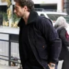 Shop Aaron Taylor-Johnson Suede Aviator Bomber Jacket