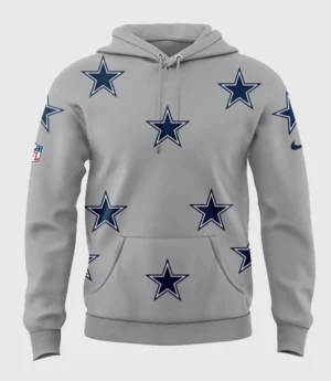 Unisex By Way of Dallas Cowboys Monogram Grey Hoodie