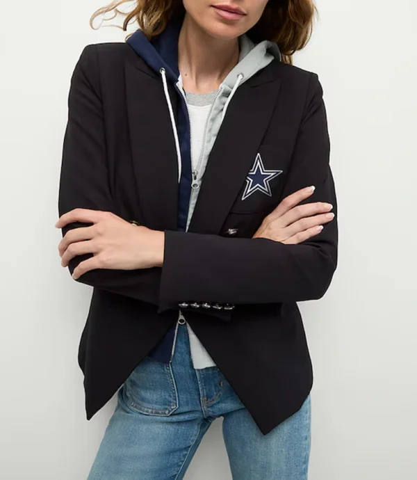 Jenna Bush Hager Dallas Cowboys Dickey Jacket Blazer