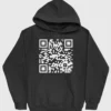 Fuck You QR Code Hoodie Black