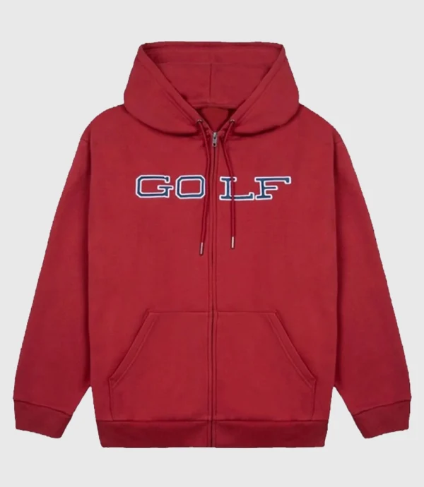 Red Golf Wang State Hoodie For Unisex