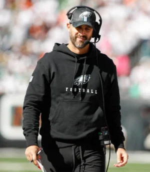 Nick Sirianni Philadelphia Eagles Black Hoodie