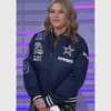 Dallas Cowboys Helmet Jenna Bush Hager Bomber Jacket