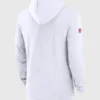 Kansas City Chiefs Sideline Performance White Hoodie