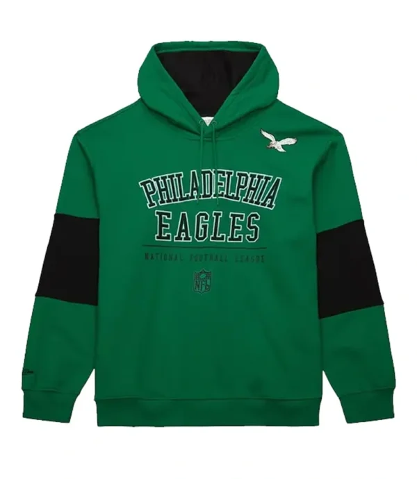 Kelly Green Philadelphia Eagles Retro Hoodie