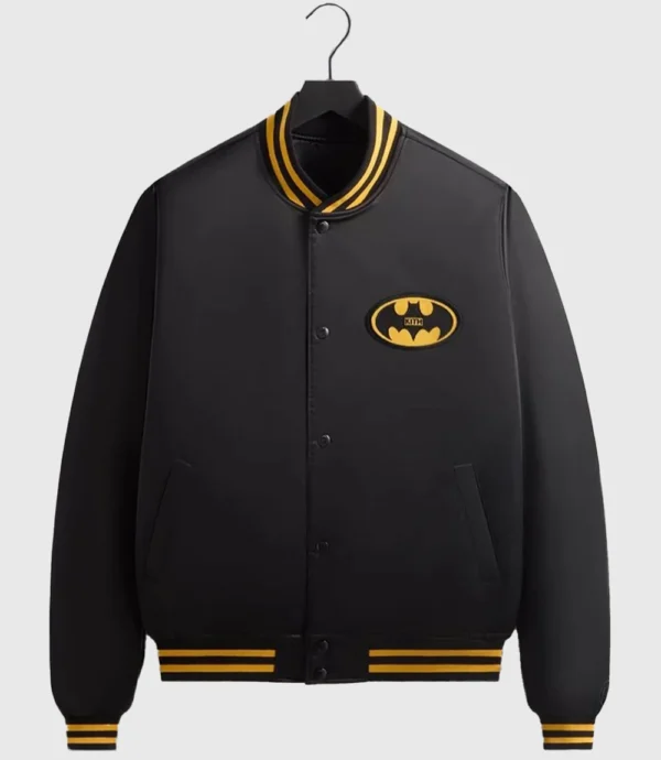 Batman 85th Anniversary Special Kith x Batman Black Bomber Jacket