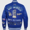 Los Angeles Dodgers 2024 World Series Champions Satin Jacket