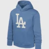 Los Angeles Dodgers Royal Team Banner Pullover Blue Hoodie