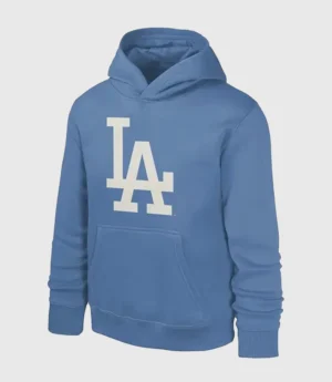 Los Angeles Dodgers Royal Team Banner Pullover Blue Hoodie