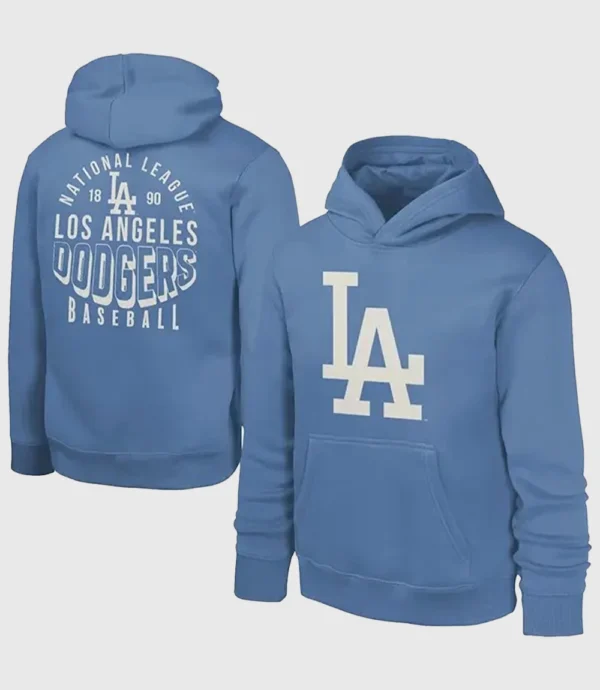 Los Angeles Dodgers Royal Team Banner Pullover Fleece Hoodie