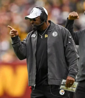 Salute to Service Mike Tomlin Steelers Bomber Jacket