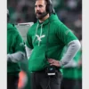 Pullover Philadelphia Eagles Head Coach Nick Sirianni Kelly Green Hoodie