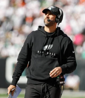 Philadelphia Eagles Head Coach Nick Sirianni Black Hoodie