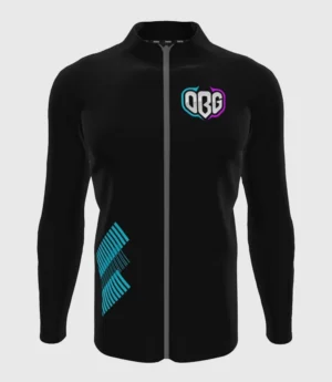 Unisex OBG Gaming Black Zipper Polyester Jacket