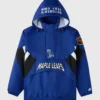 Unisex OVO Toronto Maple Leafs Blue Starter Jacket