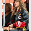 Taylor Swift Chiefs Team Vintage Leather Jacket