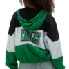 Erin Andrews Philadelphia Eagles Windbreaker Jacket Green